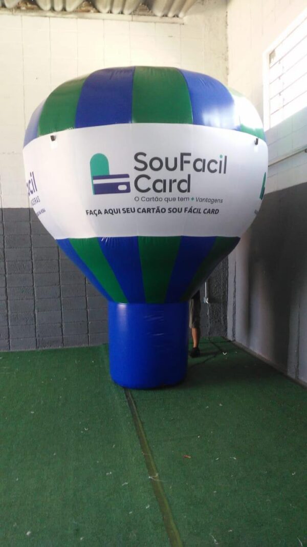 Balão Inflável Emborrachado - 4 mts